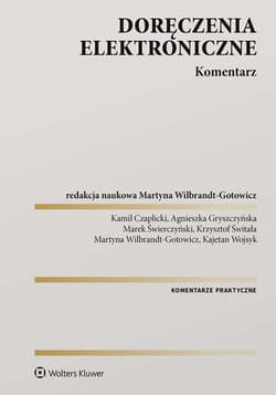 Doręczenia elektroniczne. Komentarz - Opracowanie Zbiorowe