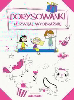 Dorysowanki Rozwijaj wyobraźnię zeszyt różowy