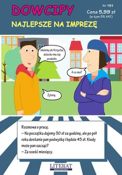 Dowcipy. Nr 151. Najlepsze na imprezę - Adamczewski Przemysław