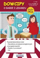 Dowcipy. O babie i lekarzu. Duży druk. Nr 150 - Adamczewski Przemysław