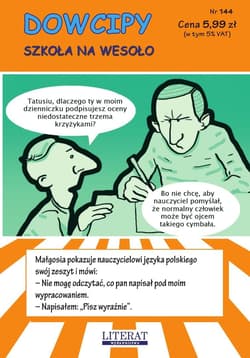 Dowcipy. Szkoła na wesoło nr 144 - Adamczewski Przemysław