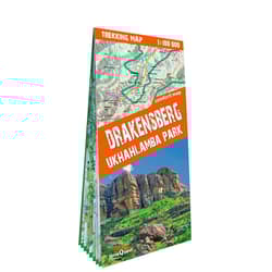 Drakensberg Ukhahlamba Park trekking map 1:100 000  laminat - Opracowanie Zbiorowe
