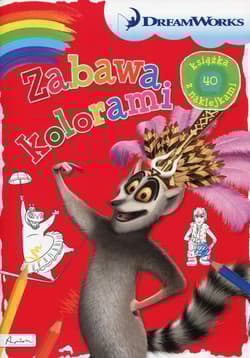 Dream Works Zabawa kolorami Książka z naklejkami