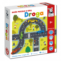 Droga Duże puzzle z grą
