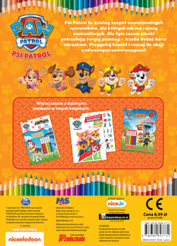 Galeria - zdjęcie nr. 3 - Drużyna i przyjaciele. Psi Patrol. Pokoloruj świat