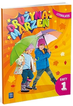 Drużyna marzeń karty pracy przedszkole Czterolatek część 1 - Opracowanie Zbiorowe