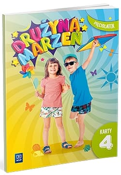 Drużyna marzeń karty pracy przedszkole Pięciolatek część 4 - Opracowanie Zbiorowe