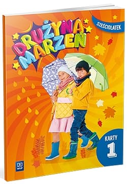 Drużyna marzeń karty pracy przedszkole Sześciolatek część 1 - Opracowanie Zbiorowe