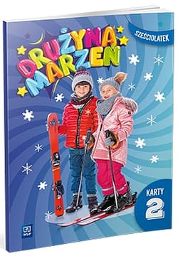 Drużyna marzeń karty pracy przedszkole Sześciolatek część 2 - Opracowanie Zbiorowe