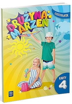 Drużyna marzeń karty pracy przedszkole Sześciolatek część 4 - Opracowanie Zbiorowe