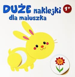 Duże naklejki dla maluszka Królik Wiek 1+