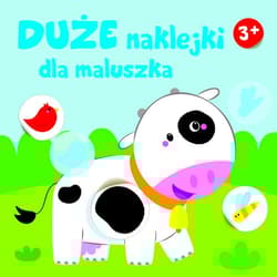 Duże naklejki dla maluszka Krówka II