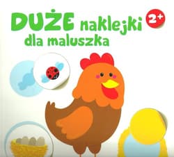 Duże naklejki dla maluszka Kurka