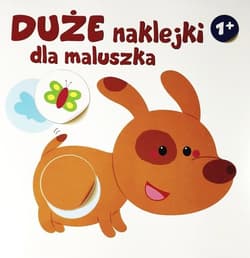 Duże naklejki dla maluszka Piesek Wiek 1+