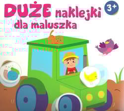 Duże naklejki dla maluszka Traktor
