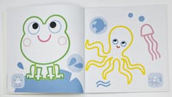 Galeria - zdjęcie nr. 2 - Duże naklejki i kolorowanki z grubymi obrysami. Krokodyl