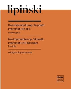 Dwa impromptus op. 34 posth., Impromptu Es-dur - Karol Lipiński