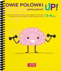 Dwie połówki jednej główki UP! - 3-4 lata - Praca zbiorowa