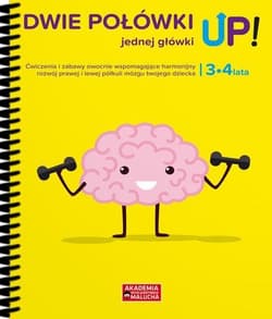 Dwie połówki jednej główki UP! - 3-4 lata - Praca zbiorowa