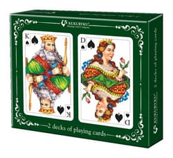 Dwie talie kart do gry