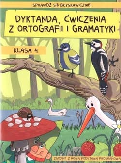 Dyktanda, ćwiczenia z ortografii i gramatyki. Klasa 4 - Wiesława Zaręba