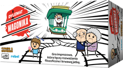 Dylemat wagonika Gra imprezowa, która łączy rozważania filozoficzne i krwawą jatkę