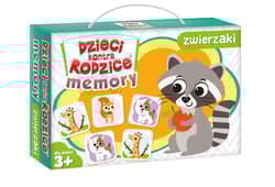 Dzieci kontra rodzice Memory zwierzaki - Praca zbiorowa