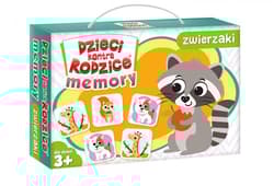 Dzieci kontra rodzice Memory zwierzaki - Praca zbiorowa