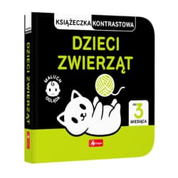 Dzieci zwierząt. Książeczka kontrastowa - Maciej Pieda