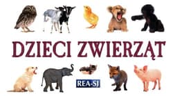 Dzieci zwierząt rozkładanka