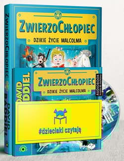 Dzieciaki Czytają: ZwierzoChłopiec + CD Pakiet - Baddiel David