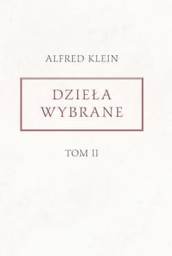 Dzieła wybrane T.2 - Alfred Klein