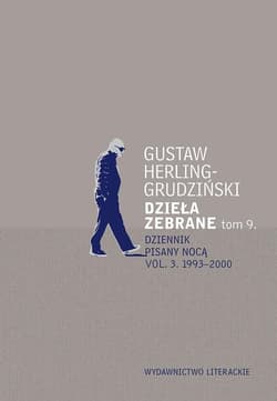 Dzieła zebrane Tom 9 Dziennik pisany nocą vol. 3. 1993-2000