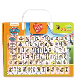 Dzielna ekipa z zatoki przygód. Psi Patrol. Kocham naklejać - Opracowanie Zbiorowe