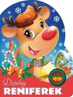 Dzielny reniferek Książeczka z przyciskiem dźwiękowym