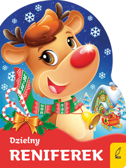 Dzielny reniferek. Wykrojnik - Urszula Kozłowska
