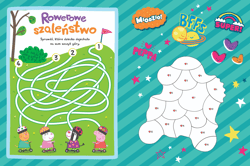 Galeria - zdjęcie nr. 2 - Dzień na wesoło. Świnka Peppa. Naklejki na numerki