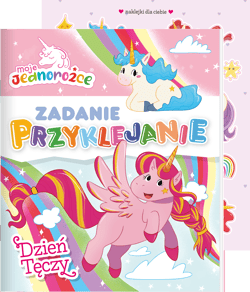 Dzień tęczy. Moje Jednorożce. Zadanie Przyklejanie - Opracowanie Zbiorowe