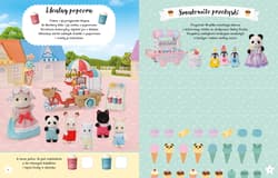 Galeria - zdjęcie nr. 4 - Dzień w Parku Rozrywki Sylvanian. Książka z naklejkami. Sylvanian Families