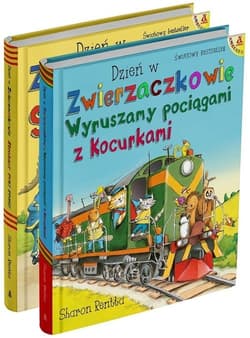 Dzień w Zwierzaczkowie: Wyruszamy pociągami z Kocurkami / Strażacy przy pracy (pakiet)