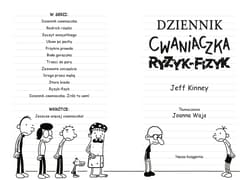Dziennik cwaniaczka 11 Ryzyk-fizyk - Jeff  Kinney