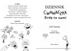 Galeria - zdjęcie nr. 3 - Dziennik cwaniaczka Zrób to sam!
