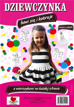 Dziewczynka bawi się i koloruje - Agnieszka Wileńska