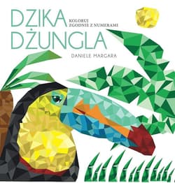 Dzika dżungla Koloruj zgodnie z numerami - Daniele Margara