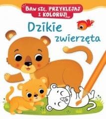 Dzikie zwierzęta. Baw się, przyklejaj i koloruj! - Belineau Nathalie, Federica Iossa