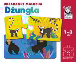 Dżungla Układanki malucha. Kapitan Nauka - Opracowanie Zbiorowe