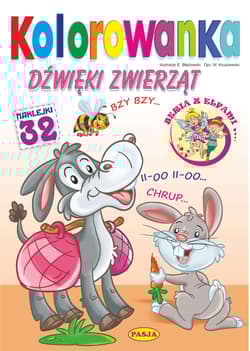 Dźwięki zwierząt. Kolorowanka - Ernest Błędowski, Włodzimierz Kruszewski