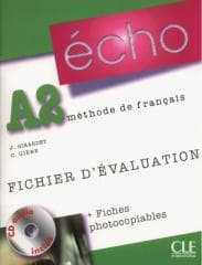 Echo A2 fichier d'evaluation + CD - Jacky Girardet