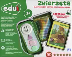 Edui Elektroniczny czytnik kart edukacyjnych Zwierzęta