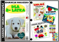Edukacja maluszka - zestaw książek dla 2 latka - Praca zbiorowa